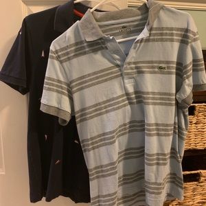Lacoste Shirts - 2 Lacoste polos Lacoste Shirts - 2 Lacoste polos